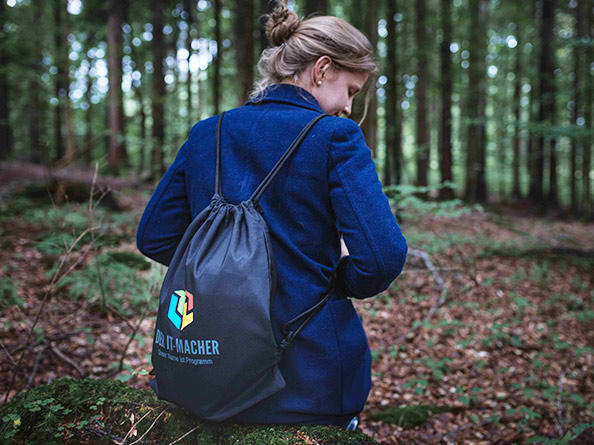 RRKDOY Rucksack Mit Tiger Design - Kordelzug Rucksack Für Outdoor